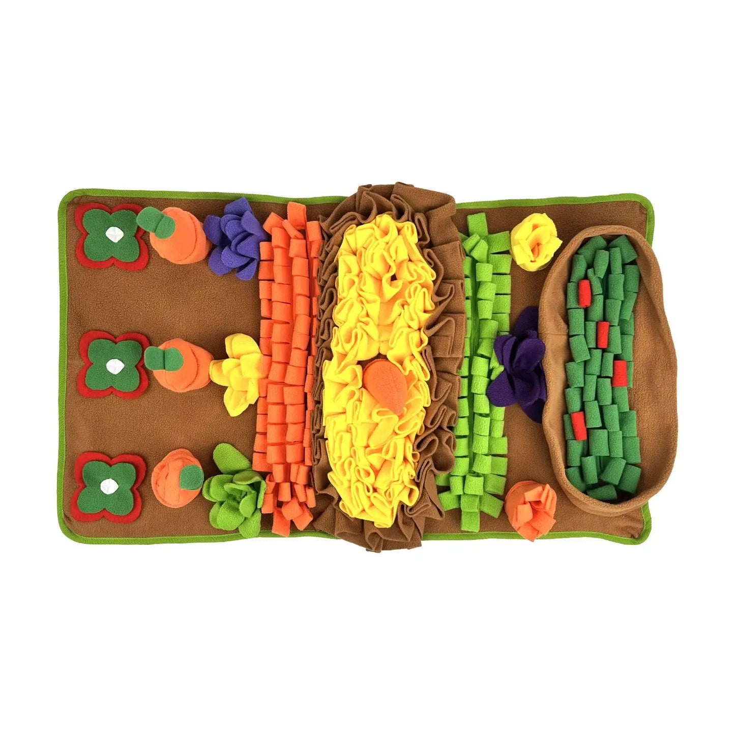 Pet Feeding Sniffing Mat, Slow Food Mat Encourages Natural Foraging Skills, Training & Stress Release