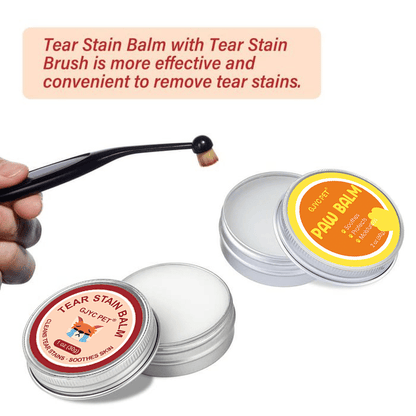 GJYC PET Tear Stain Protection Cream & Brush Set