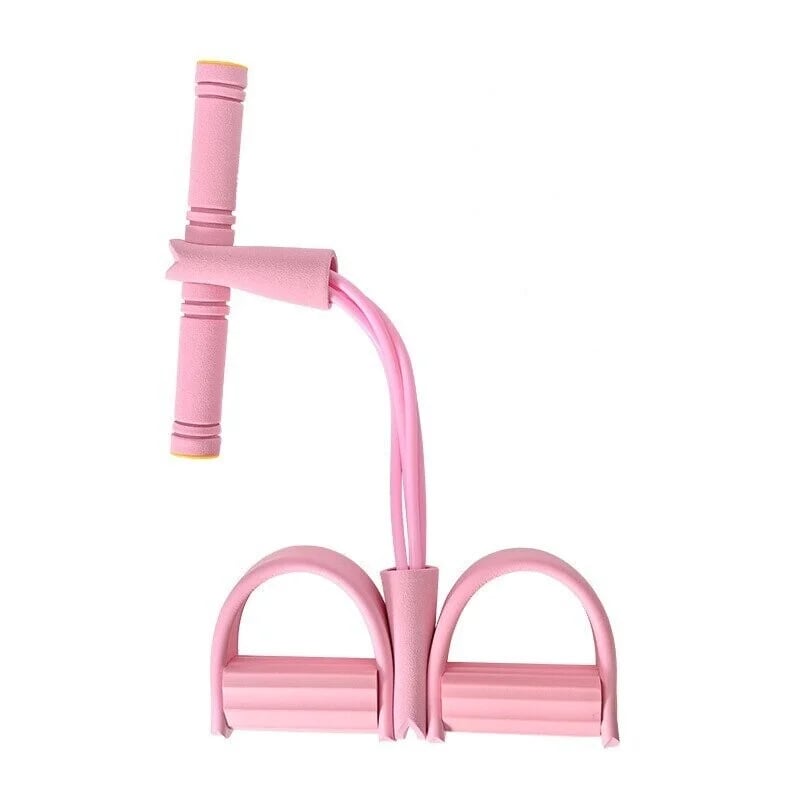 💥21 Fitness Resistance Bands-4 Tube Pedal Ankle Puller
