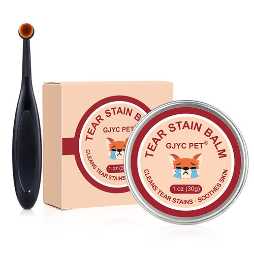 GJYC PET Tear Stain Protection Cream & Brush Set
