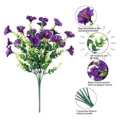 🌸 UV Resistant Colorful Artificial Flower