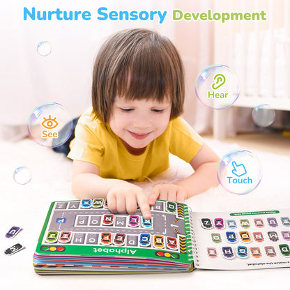 📖 Montessori Preschool Busy Book (15 Themes)