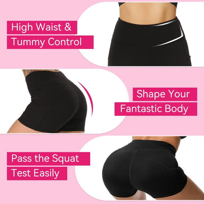 Biker Shorts Women with Pockets