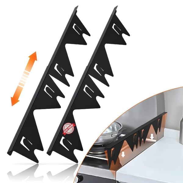 🔥Factory Direct Sale 49% OFF-🎁Retractable Stainless Steel Stove Gap Covers