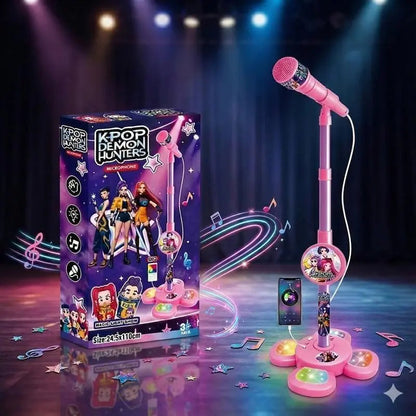 ✨ Kids Microphone Karaoke Machine | Music Toy with Flashing Lights