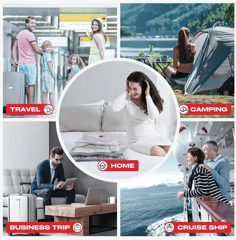 ✨NEW YEAR 49% OFF SALE💡🔥 X7 Cordless Travel Vacuum Bag