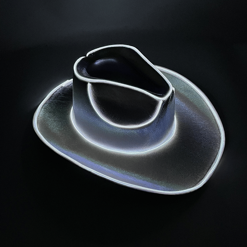 🤠⚡Cowboy LED Party Hat