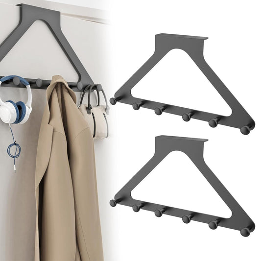 Carbon Steel Over-the-Door Hanger Rack