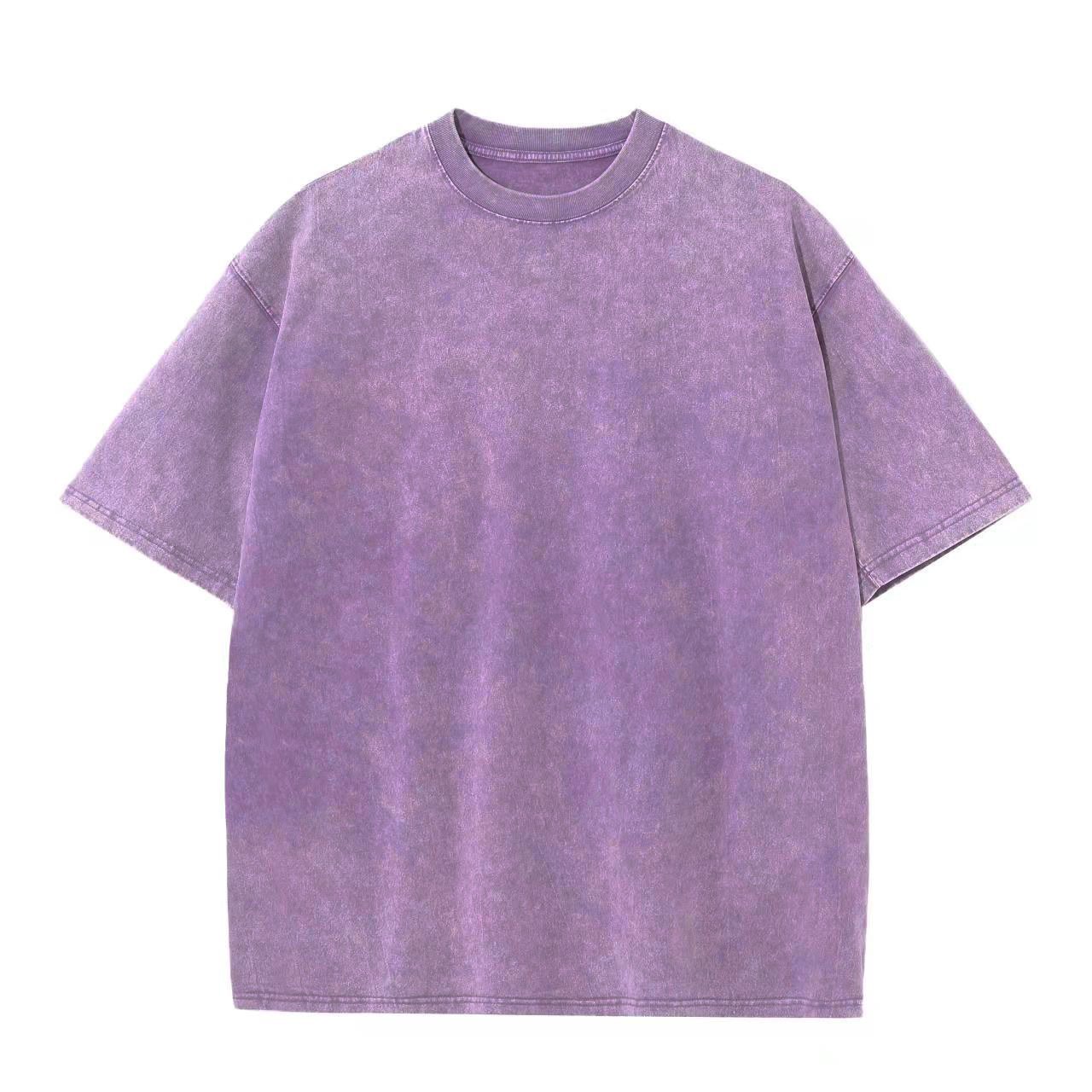 1/4 Pack Oversized Tshirts for Men Gym Vintage Heavyweight T Shirts Cotton Workout Acid Wash Baggy Tees