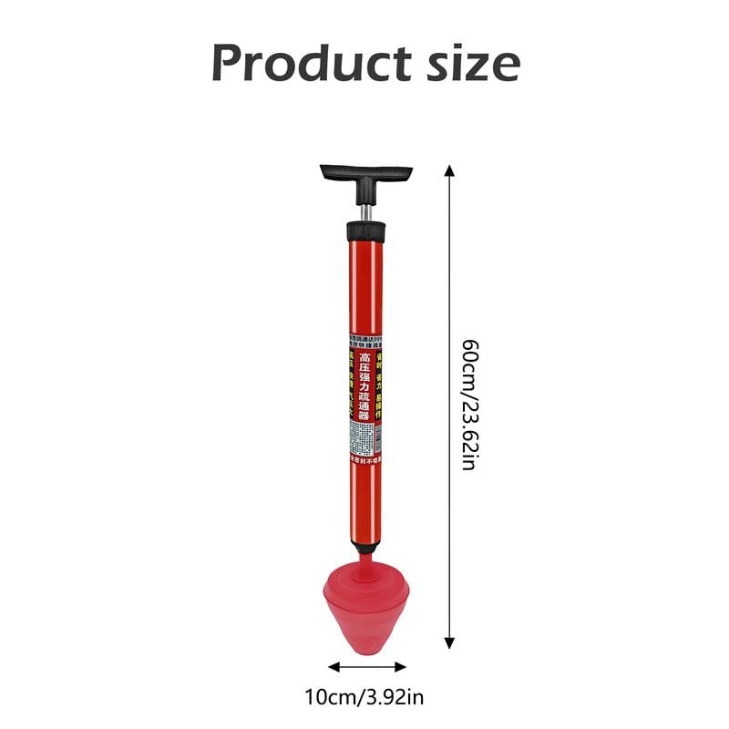 Toilet Clog Remover Tool,Swift High Pressure Drain,for Bathroom,Unclogging Sinks, Kitchen Drains