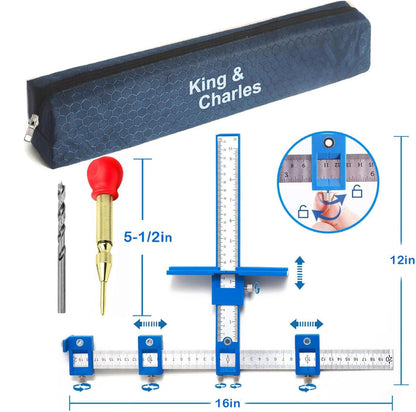 💥TODAY SALE 49% OFF - Woodworking Punch Locator Drill Guide