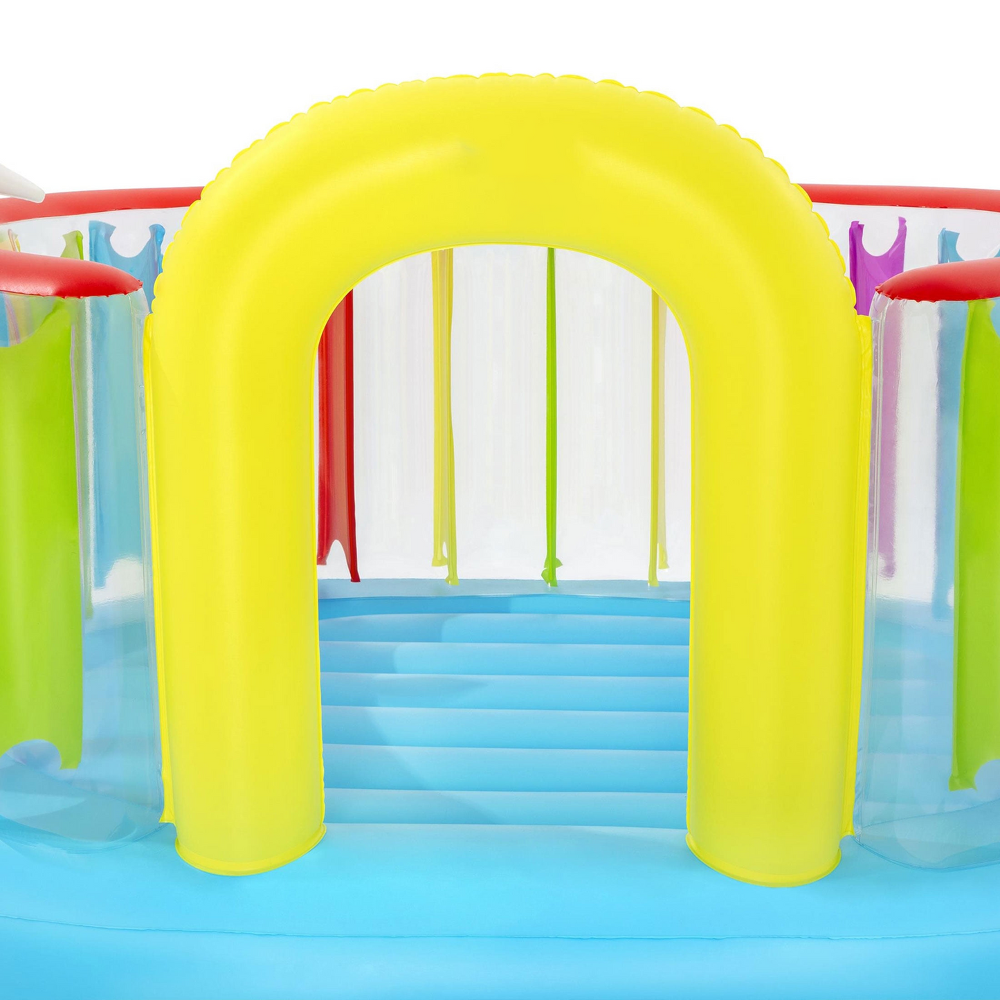 🎉Grand Opening – 50% Off!⏰️  Bestway Bouncetopia Multi-Color Child PVC Bouncer with Built-in Pump
