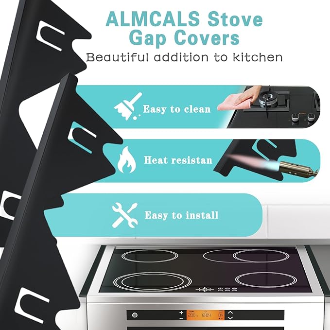 🔥Factory Direct Sale 49% OFF-🎁Retractable Stainless Steel Stove Gap Covers