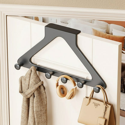 Carbon Steel Over-the-Door Hanger Rack
