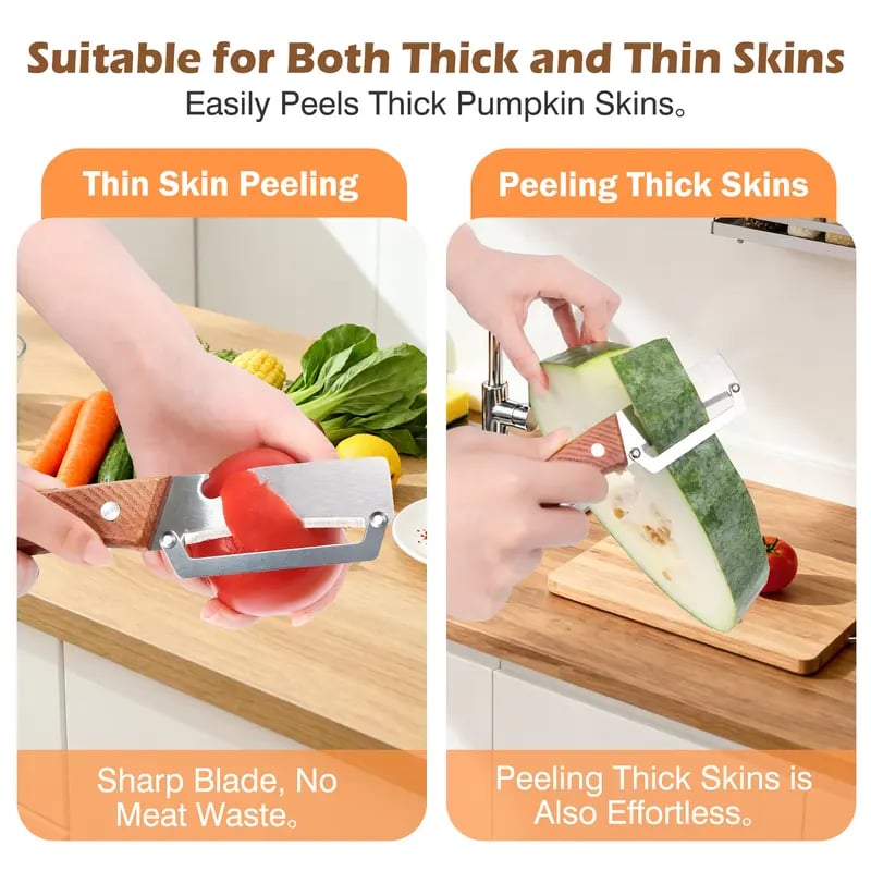 Premium-Grade Fruit & Vegetable Peeler