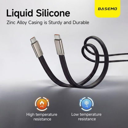 🔥240W Super Fast Charging 360° Rotating Invisible Stand Detachable Two-in-One Charging Cable