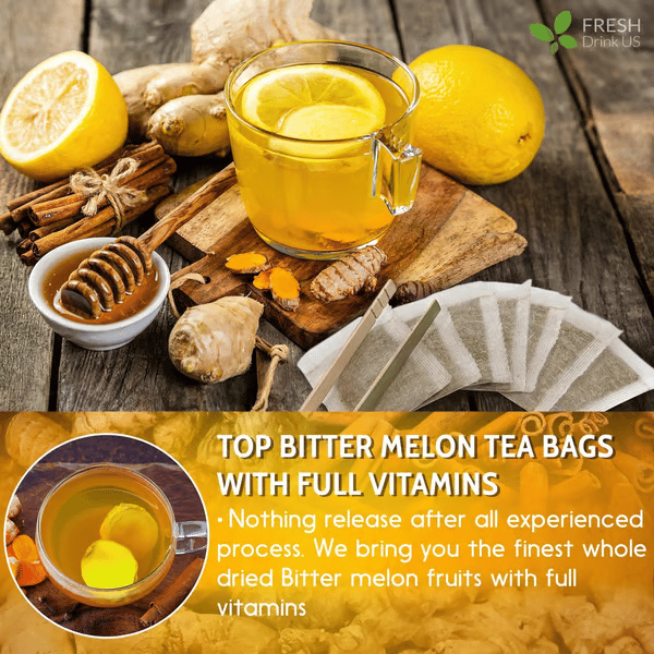 🔥Last day clearance💝100% Natural Turmeric Ginger Cinnamon Tea