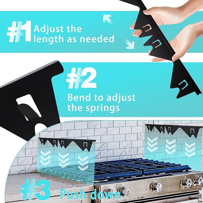 🔥Factory Direct Sale 49% OFF-🎁Retractable Stainless Steel Stove Gap Covers