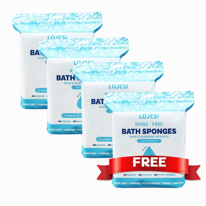 Freshness Anytime, Anywhere! 50 Large Rinse🚿Hypoallergenic & pH Balanced