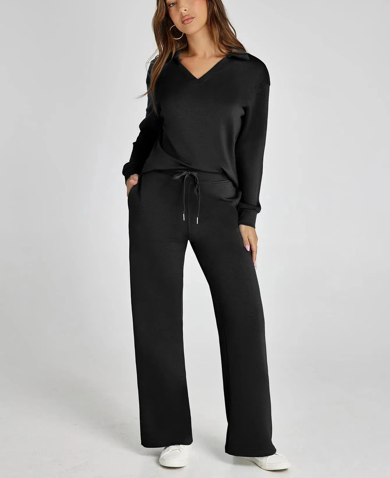 ⏰LAST DAY 60% OFF💥 Women's 2 Piece Sets Outfits Casual Long Sleeve Sweatsuits Sets (🔥Buy 2 Free Shipping)