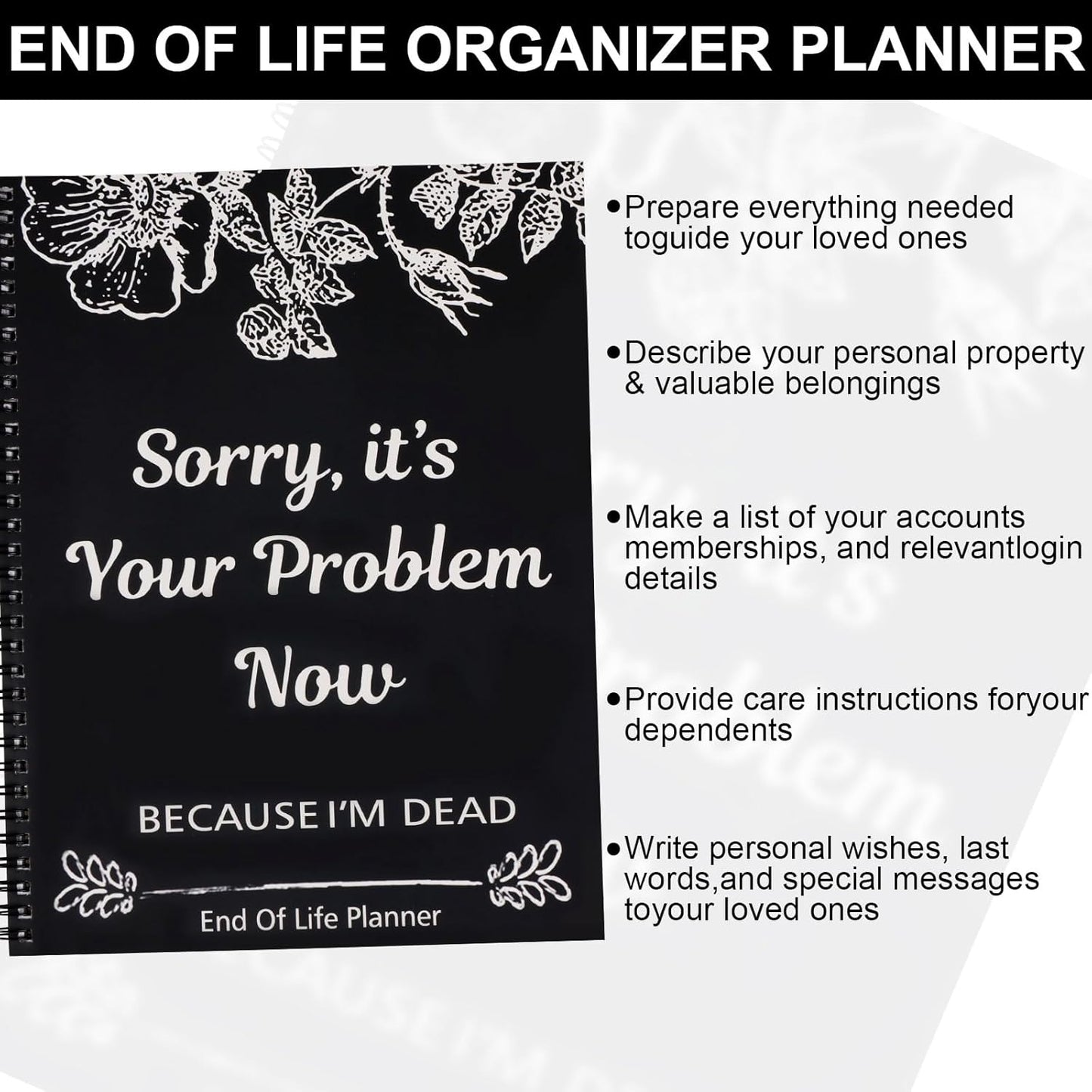 🔥Hot Sale 49%OFF 🎁End of Life Planner