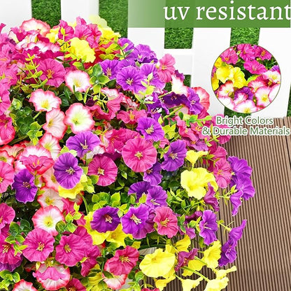 🌸 UV Resistant Colorful Artificial Flower