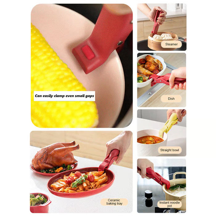 ⏰Final 6 Hours: Buy 2 Get 1 Free🔥 Multi-Purpose Anti-Scald Bowl Holder Clip for Kitchen