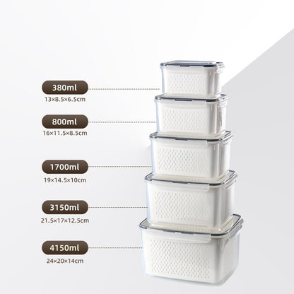 Food Storage Containers for Refrigerator Organization