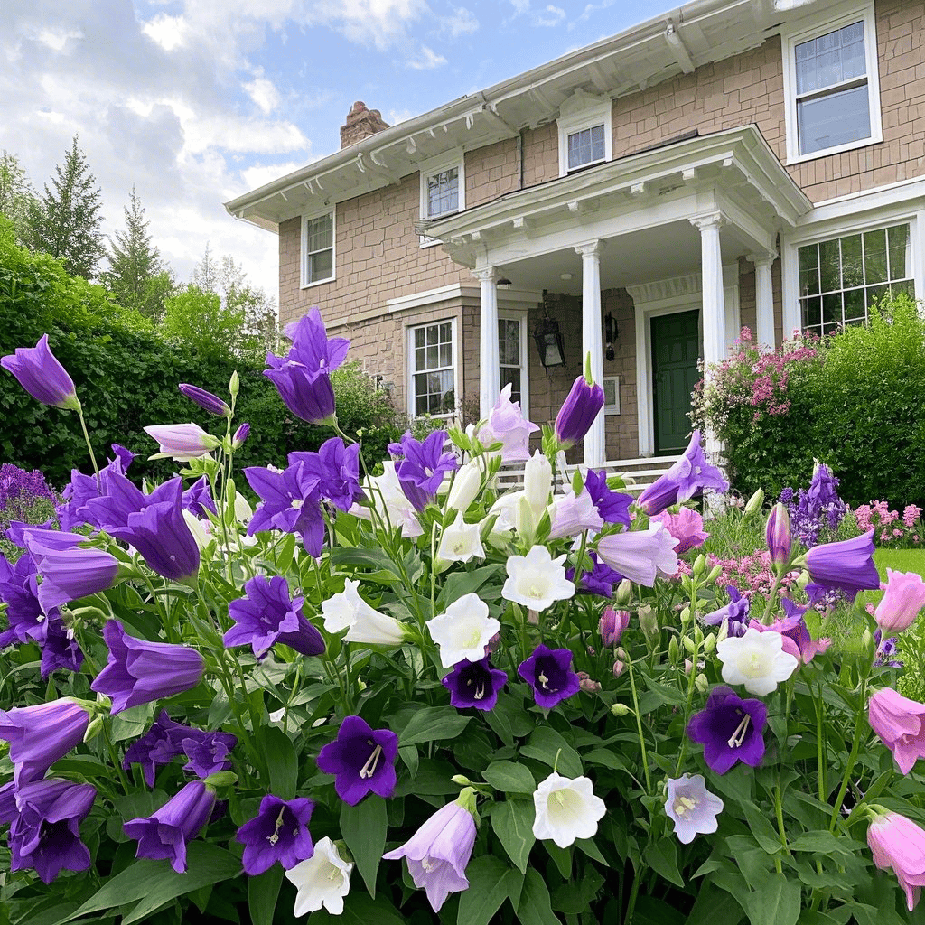 🔥Canterbury Bells: Nature's Melody Blooming in Your Garden!