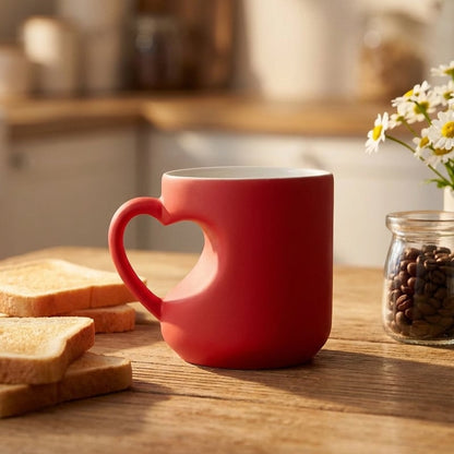 🔥Special Price $29.99 Only Today!!!❤️Heart-shaped Color-changing Ceramic Mug