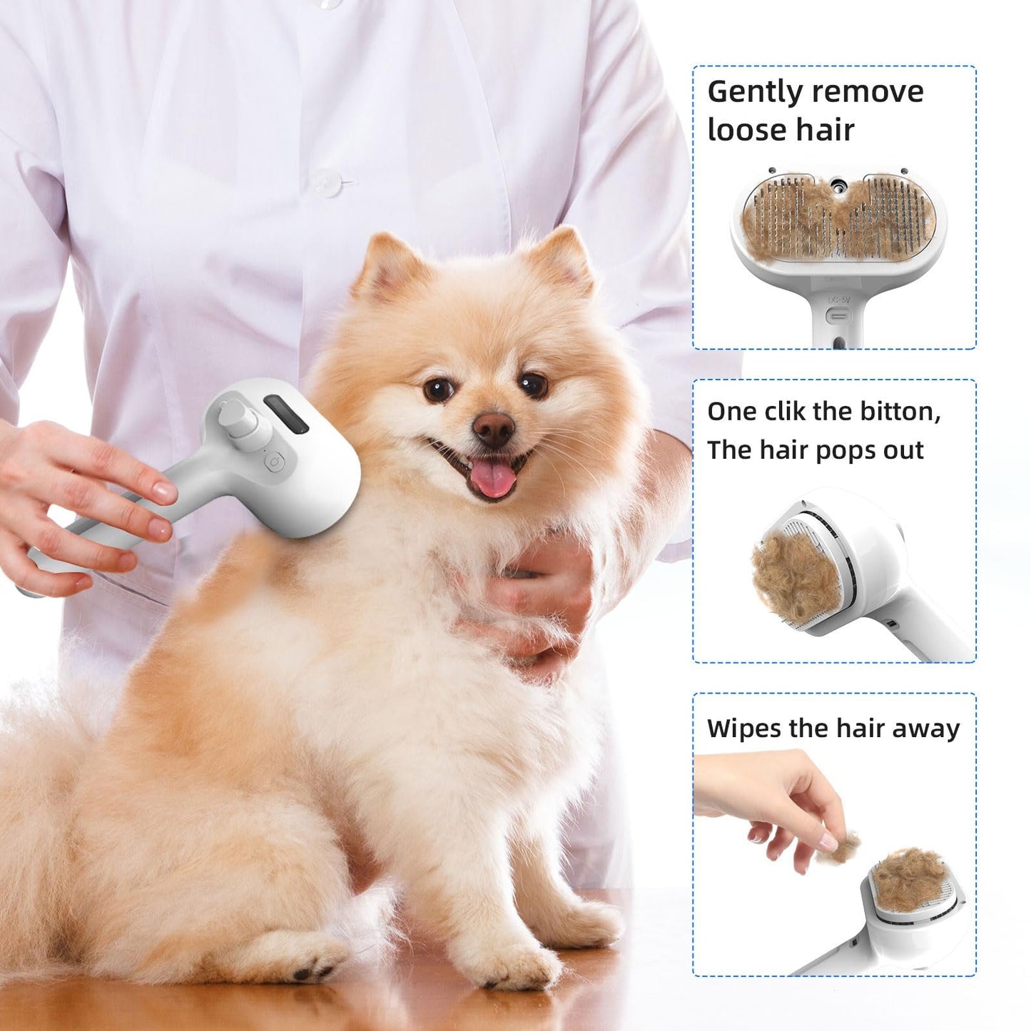 ✨Hot Sale 49% OFF💥Pet Spray Hair Removal Comb🐶