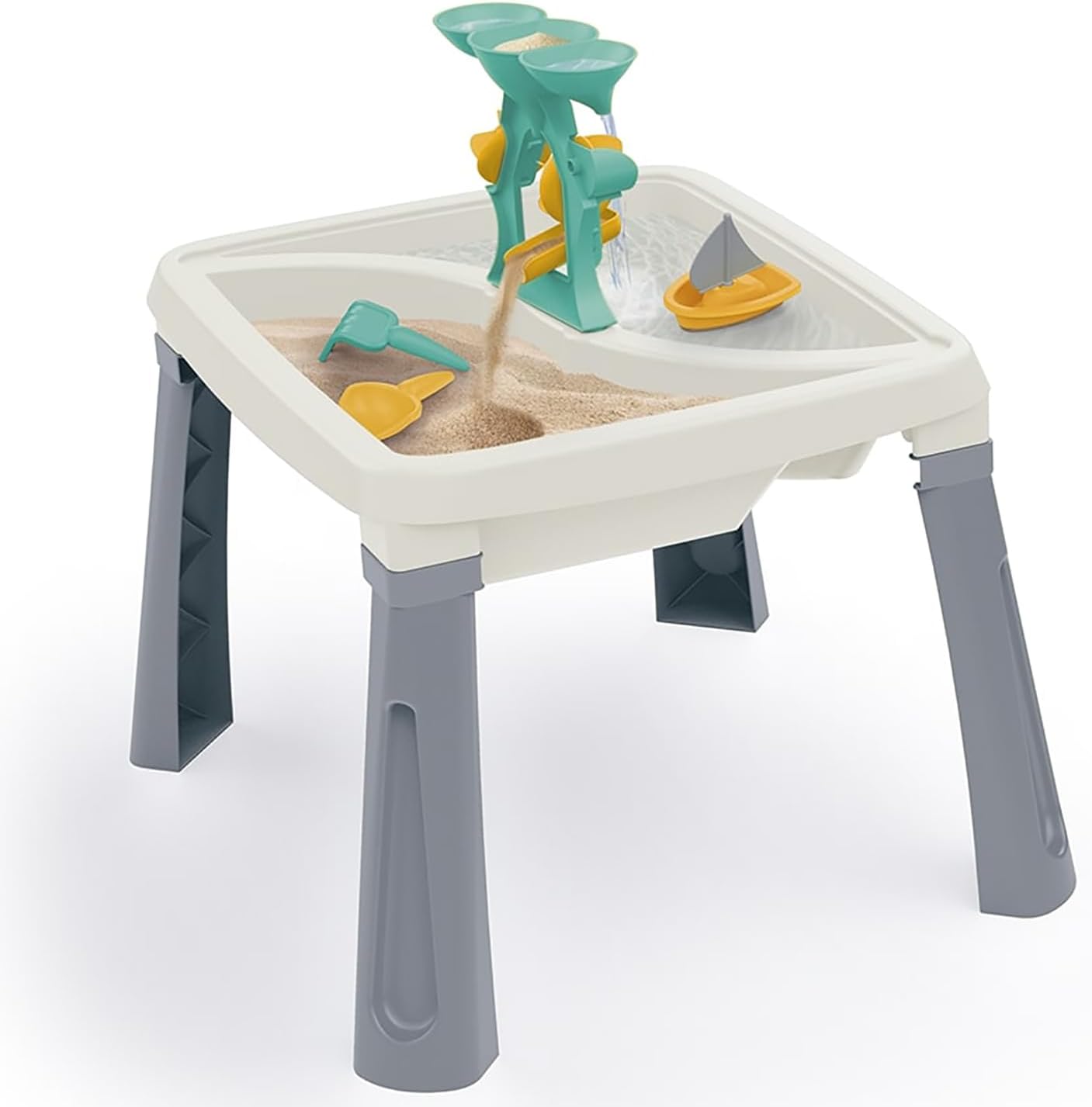 3-in-1 Kids Sensory Play Table | All-in-One Activity Set with Magic Sand ✨🏝️
