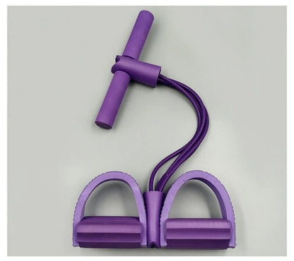 💥21 Fitness Resistance Bands-4 Tube Pedal Ankle Puller