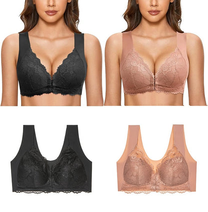 New Year Sale, Only $8.49 Each!🔥Full Coverage Front, Closure Support Bra Comfort & Sleep Bra💖