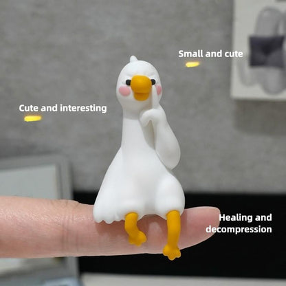 ⏰🔥LAST DAY 59% OFF - Hand-Painted Mini Cat Desk Figurines 😺 Set of 5 Cute Cartoon Kitty Companions
