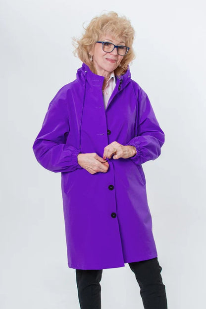 Hooded Trench Coat
