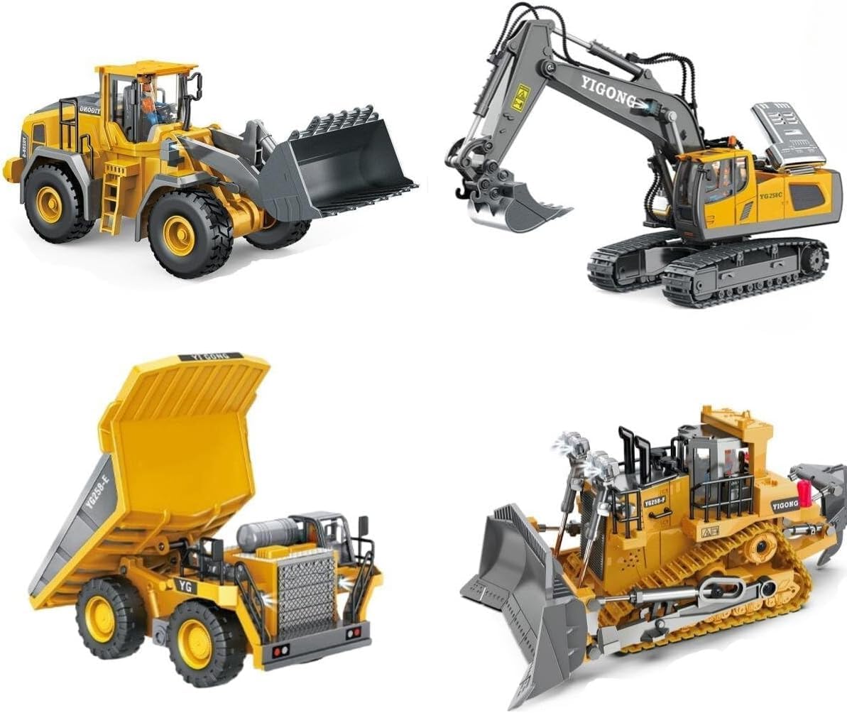 4-in-1 RC Construction Crew 🚧