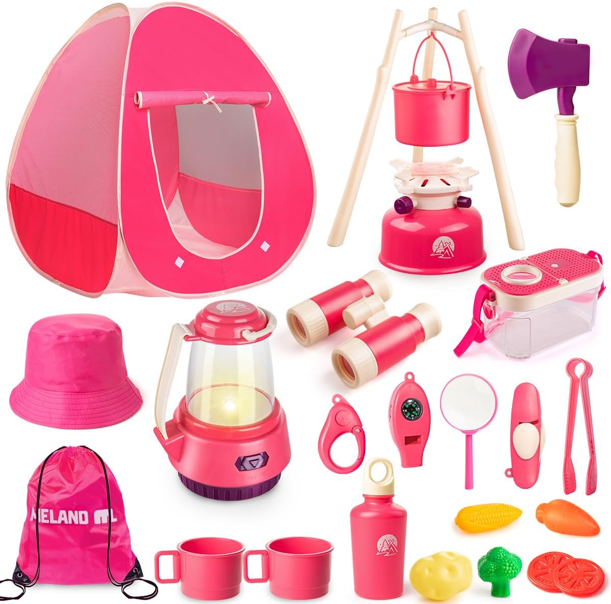 🎁 Indoor & Outdoor Toddler Camping Kit | Gift for Ages 3–6