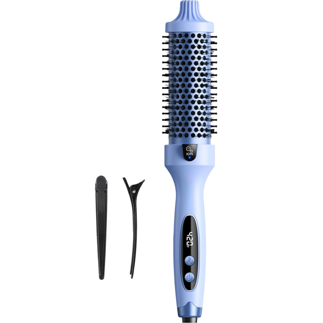 Blowout Boost: 1.5" Ionic Thermal Brush & Festival Bundle 🎡✨