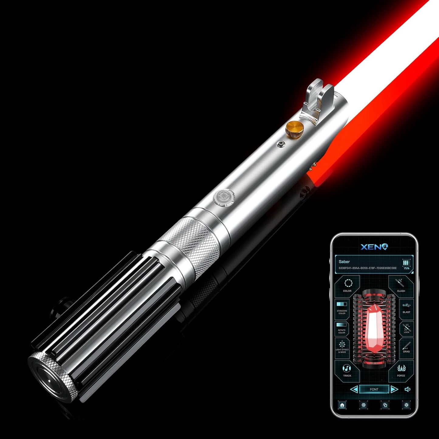 Galactic Duelist SE | App-Controlled RGB Metal Saber ⚔️