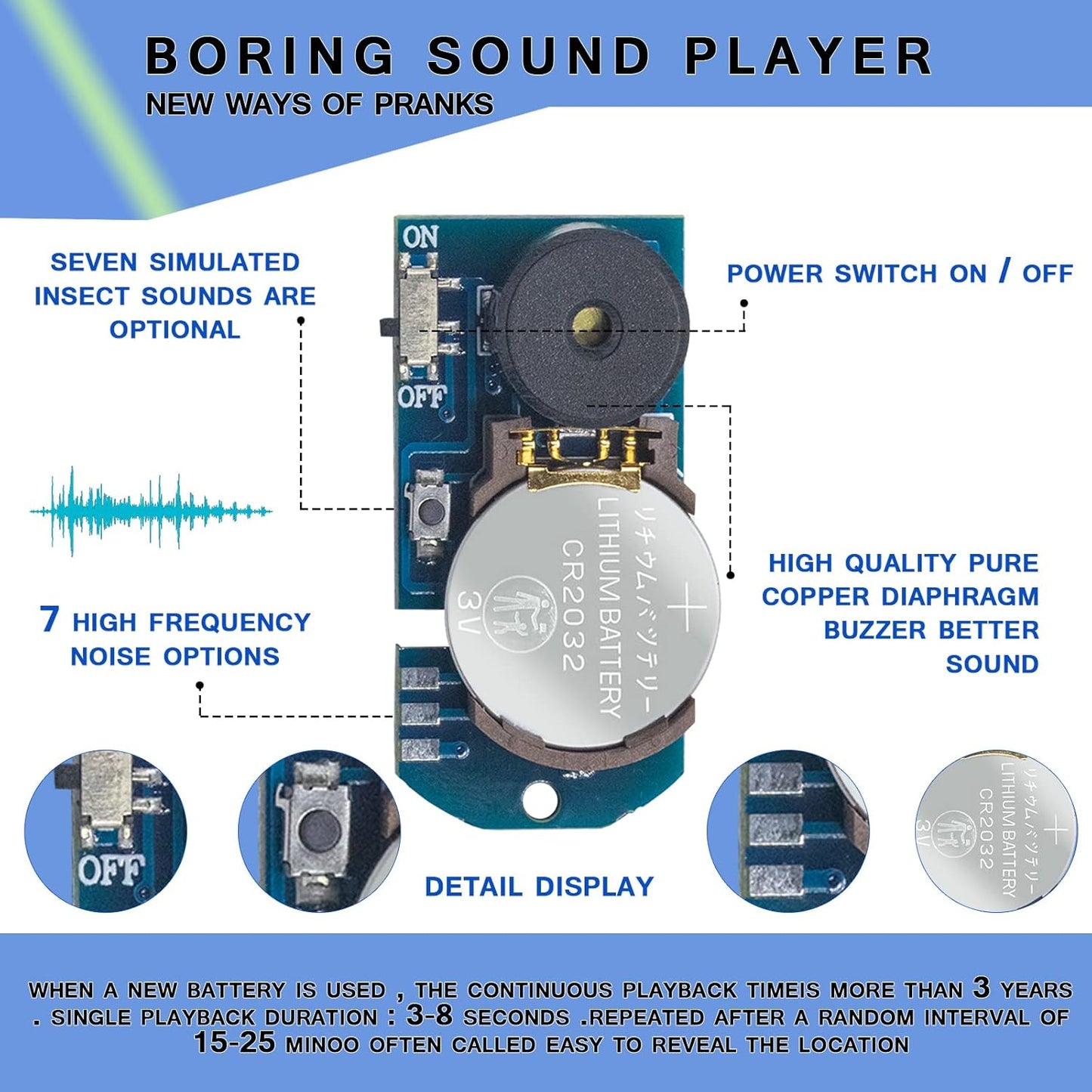 🔥Hot Sale 49% OFF-Invisible Cricket: The Ultimate Sound Prank