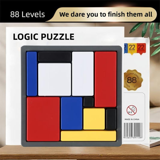 ⏰LAST DAY PROMOTION SAVE 49%🔥Logic Puzzle Brain Teaser Game for Kids & Adults