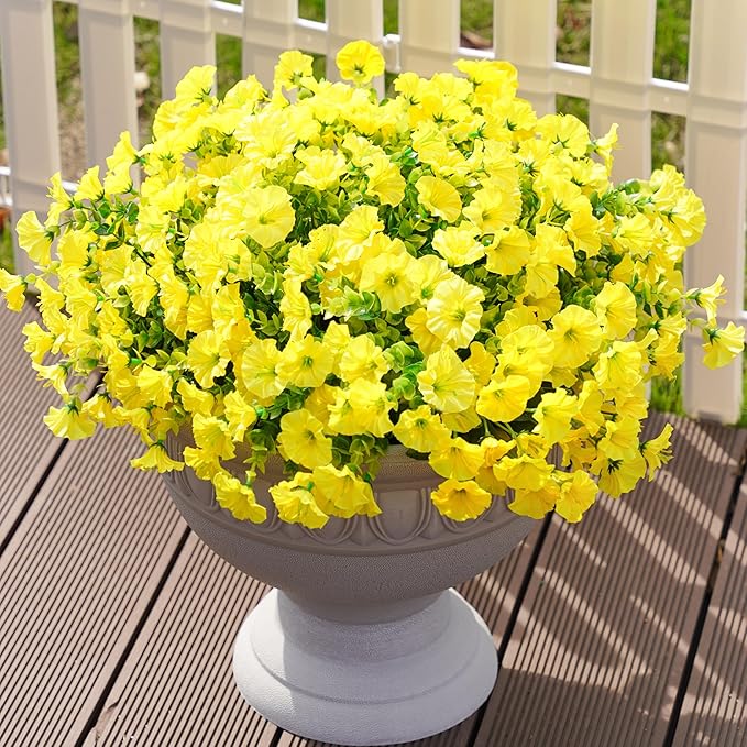 🌸 UV Resistant Colorful Artificial Flower