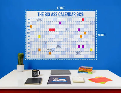 🔥NEW YEAR 46% OFF SALE📅The Big ASS## Calendar 2026 - Design Your Amazing 2026!🏃
