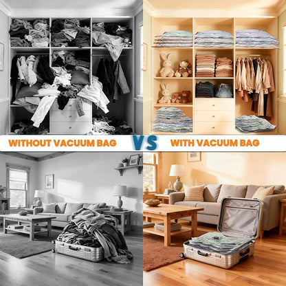 🔥 Cordless Travel Vacuum Storage Compression Bag Set✈️