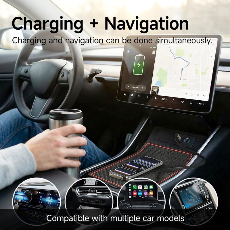 🔥240W Super Fast Charging 360° Rotating Invisible Stand Detachable Two-in-One Charging Cable