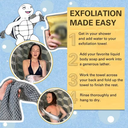 🧼Exfoliating Antibacterial Shower Towel🚿