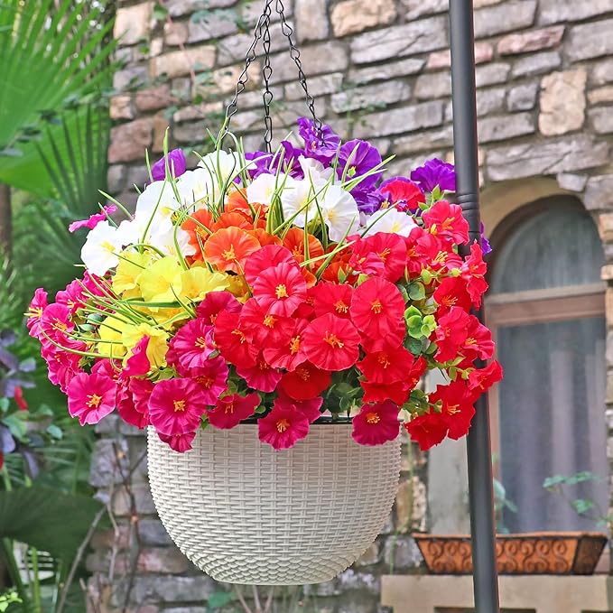 🌸 UV Resistant Colorful Artificial Flower
