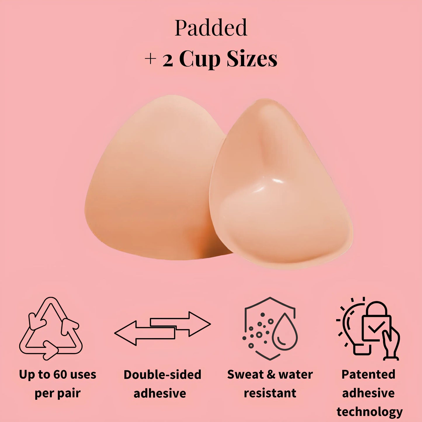 ❤️Go Braless! Boost your bust size by up to 2 cups❤️