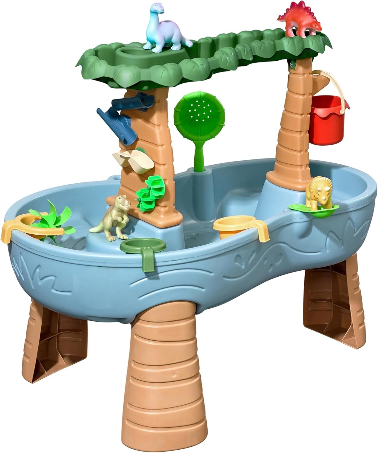 Tropical Rainforest Water Table | 13-Piece Outdoor Activity Set 🌴💦